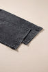 Patch Pocket Straight Leg Loose Fit Jeans